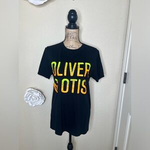 NTM: Oliver & Otis UnisexGraphic Slime Look Print on Gildan T-Shirt Sz M